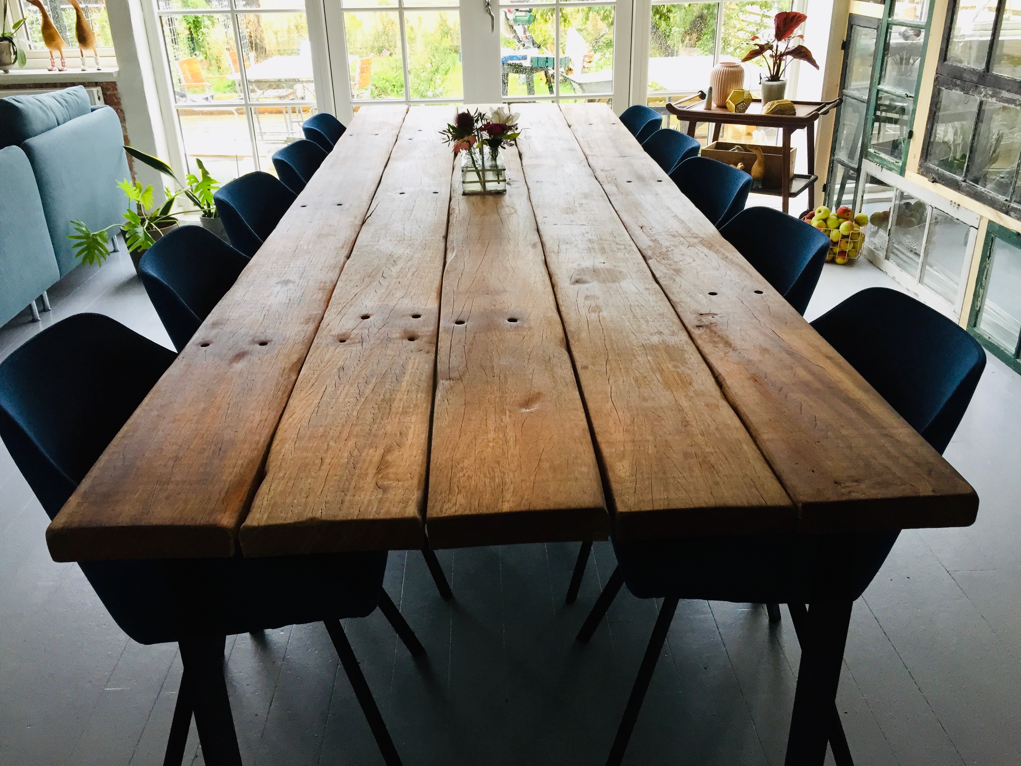 Wedge Brug for Lav en snemand bord odense, træbord, planke bord træ - LINDEQUIST-DESIGN - Håndlavede  møbler